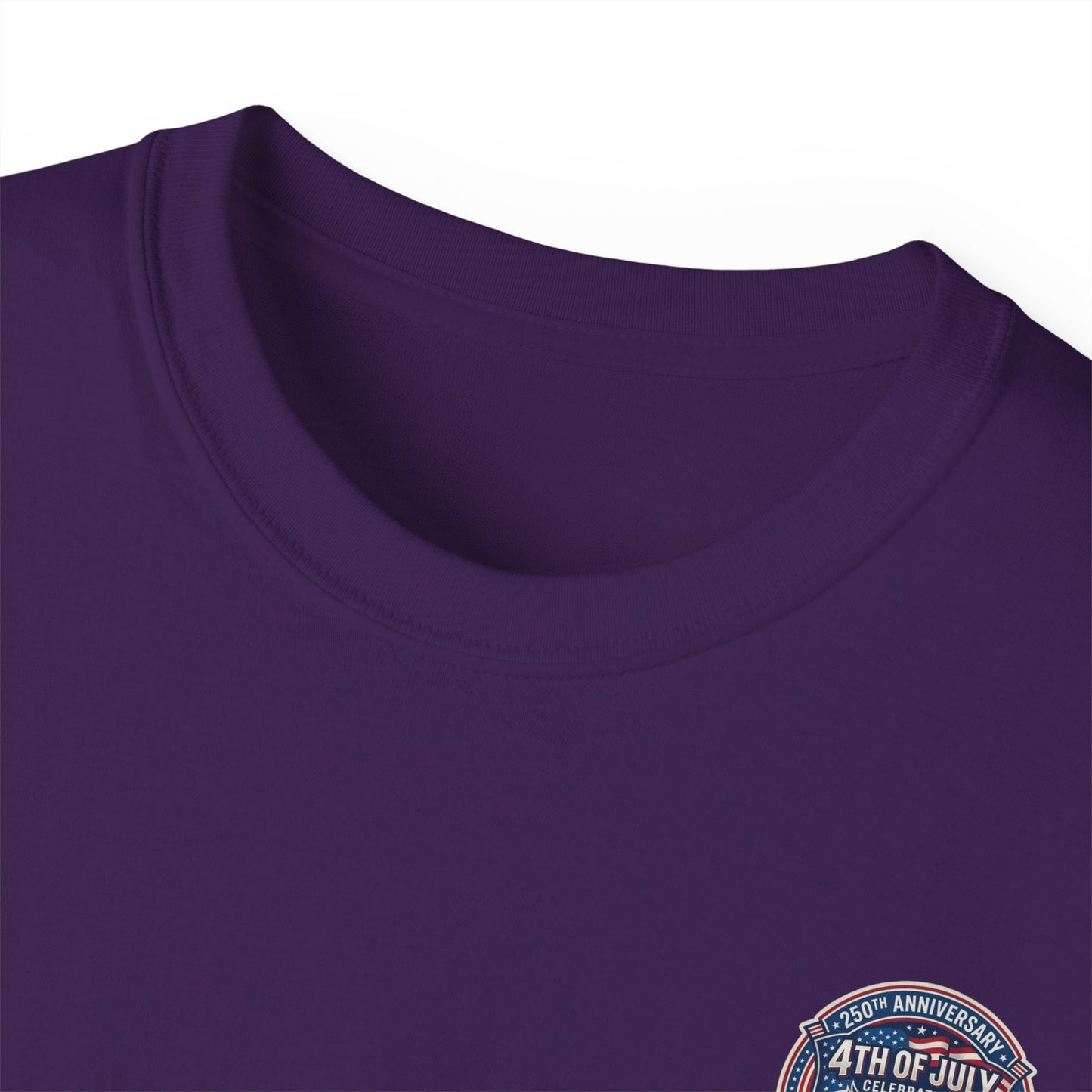 4th of July Retro Shield T-Shirt — Patriotic Independence Day Tee