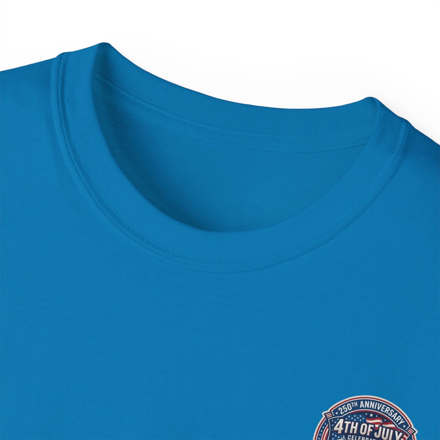 4th of July Retro Shield T-Shirt — Patriotic Independence Day Tee