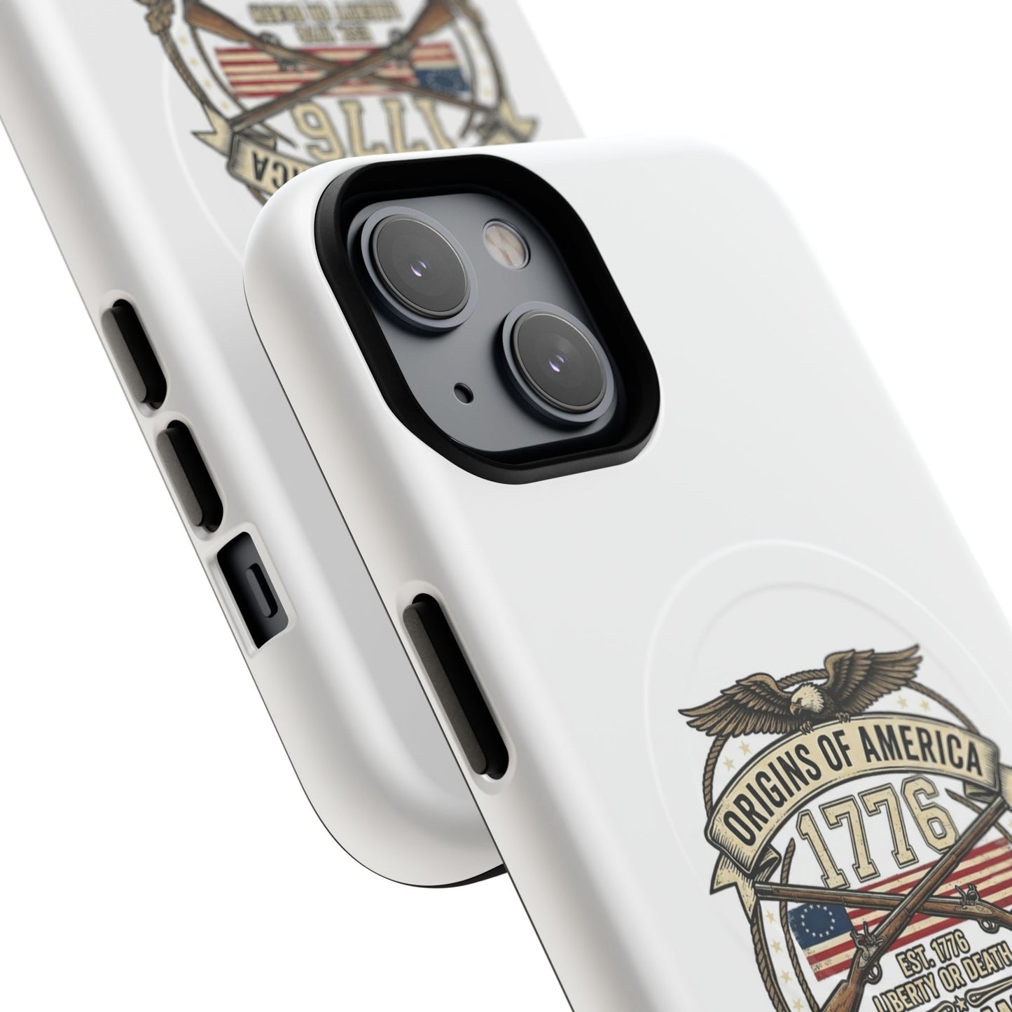 250th Anniversary Patriotic 1776 Magnetic Phone Case — Origins of America 2026 Emblem