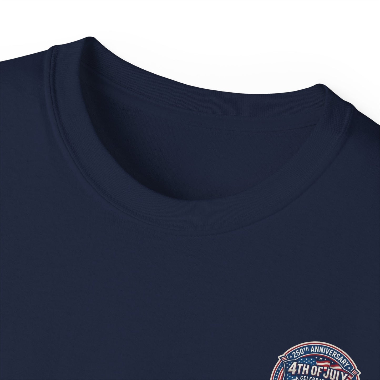 4th of July Retro Shield T-Shirt — Patriotic Independence Day Tee