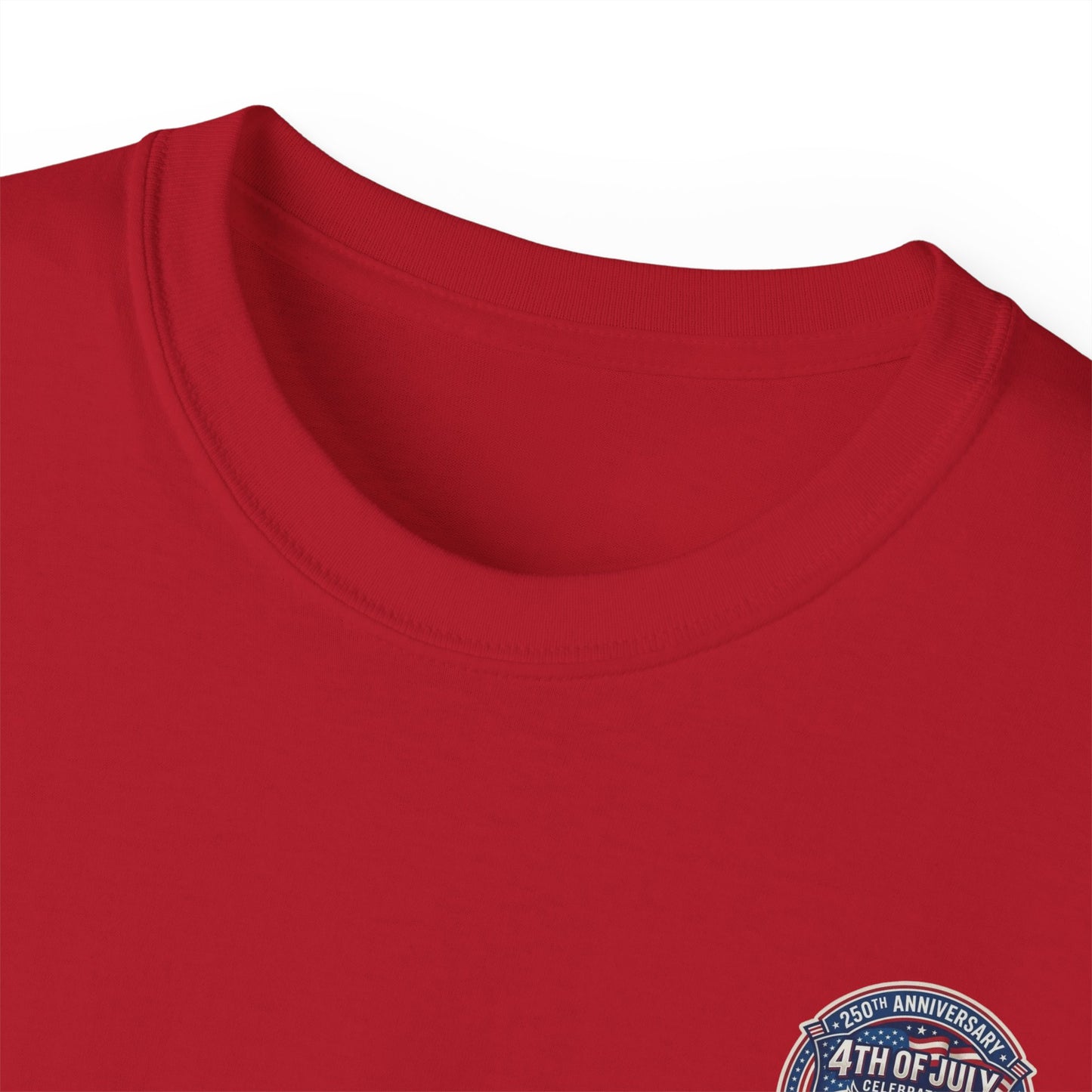 4th of July Retro Shield T-Shirt — Patriotic Independence Day Tee