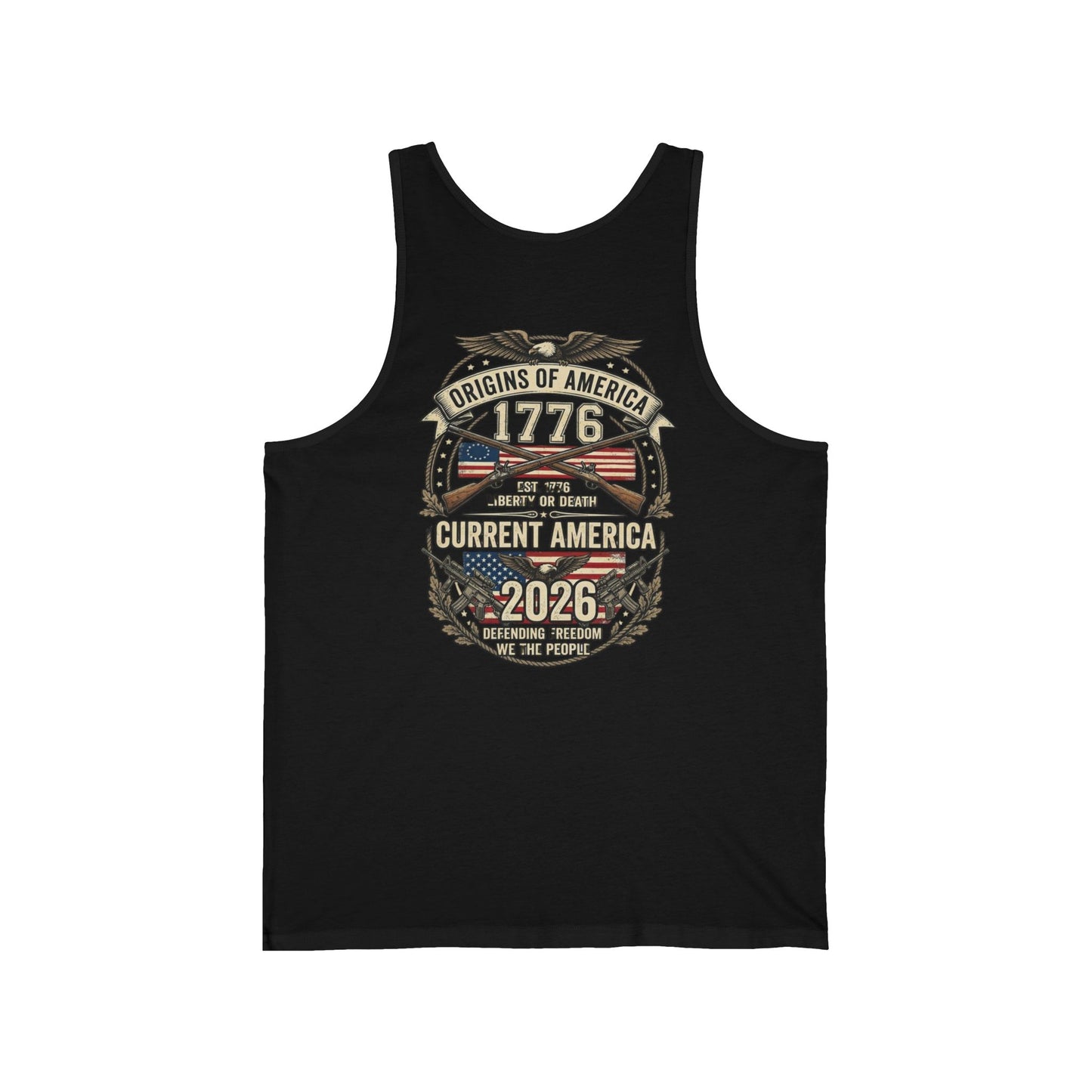America 250th forth of July tank top muscle car tank top