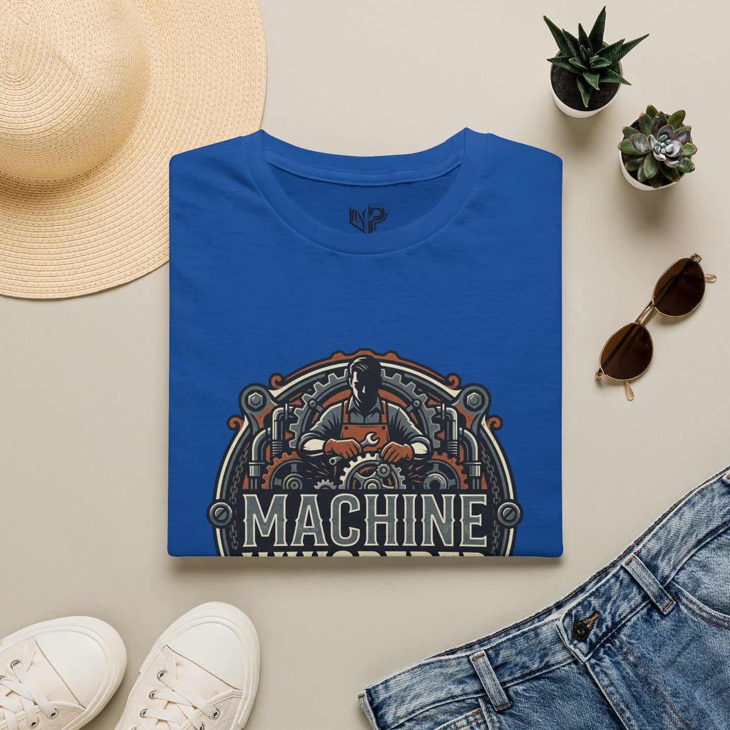 Machine Whisperer T-Shirt — Vintage Mechanic Graphic Tee
