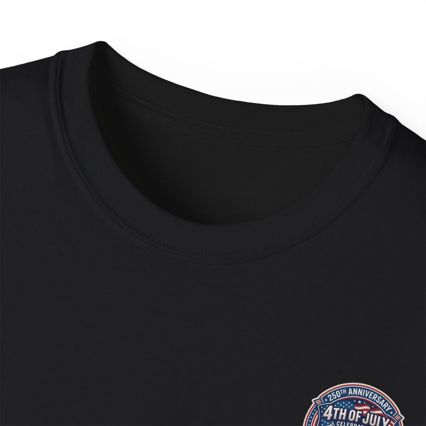 4th of July Retro Shield T-Shirt — Patriotic Independence Day Tee