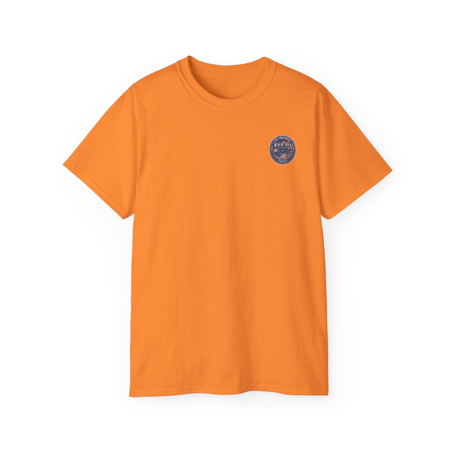 4th of July Retro Shield T-Shirt — Patriotic Independence Day Tee