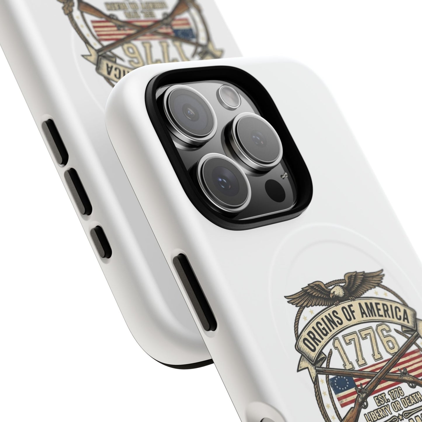 250th Anniversary Patriotic 1776 Magnetic Phone Case — Origins of America 2026 Emblem