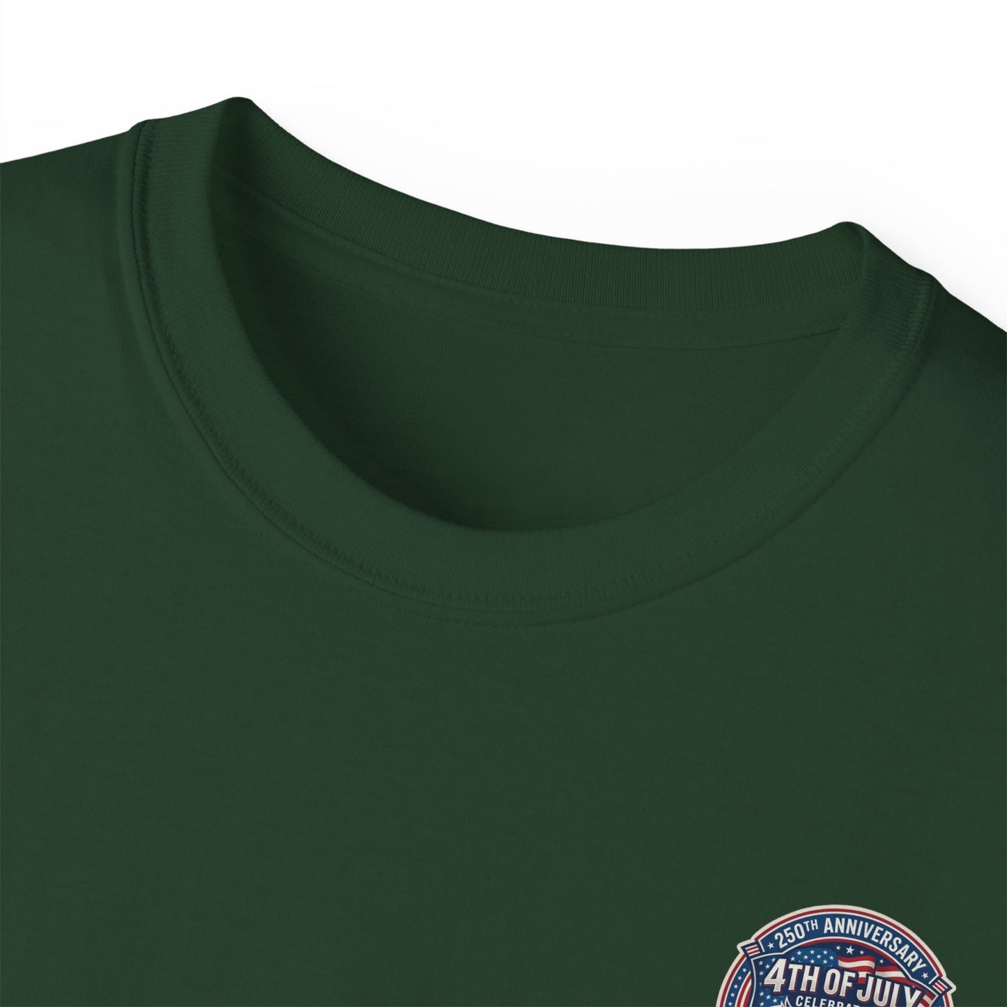 4th of July Retro Shield T-Shirt — Patriotic Independence Day Tee
