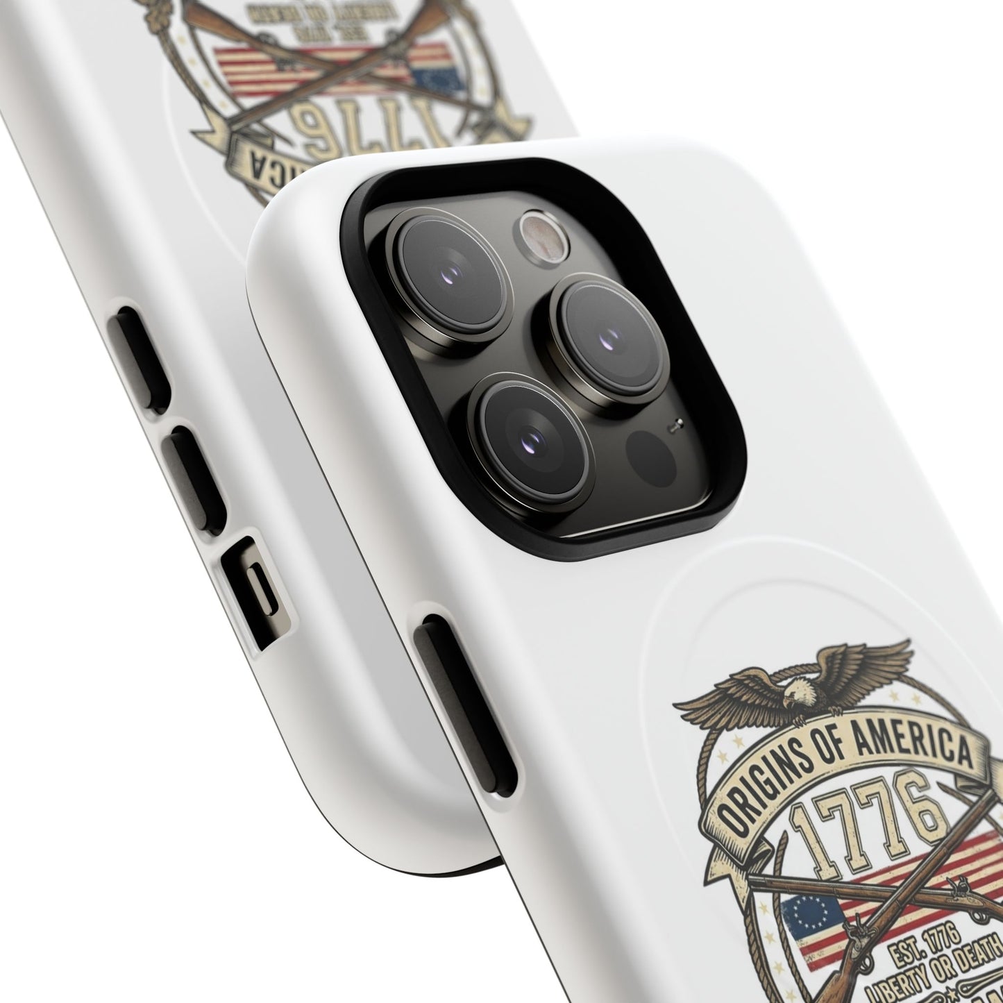 250th Anniversary Patriotic 1776 Magnetic Phone Case — Origins of America 2026 Emblem