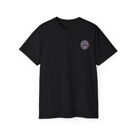 4th of July Retro Shield T-Shirt — Patriotic Independence Day Tee