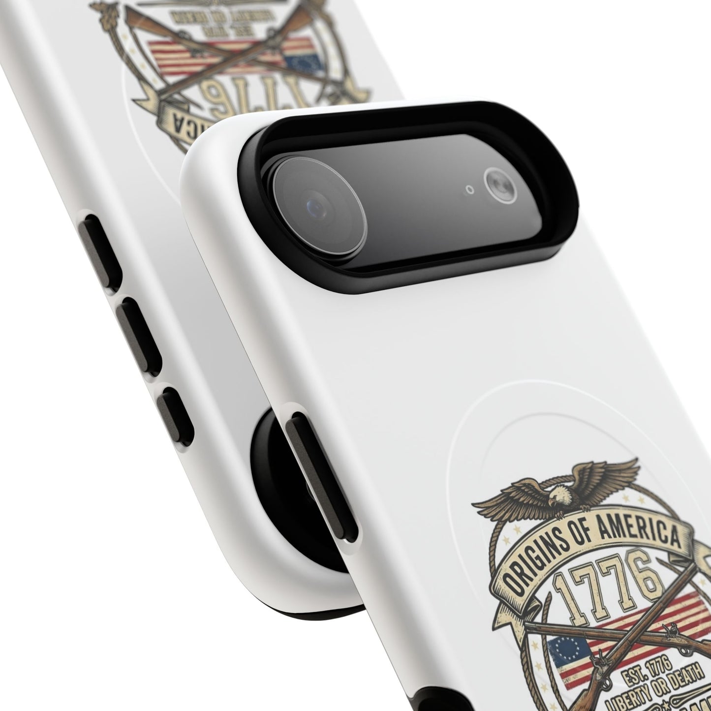 250th Anniversary Patriotic 1776 Magnetic Phone Case — Origins of America 2026 Emblem