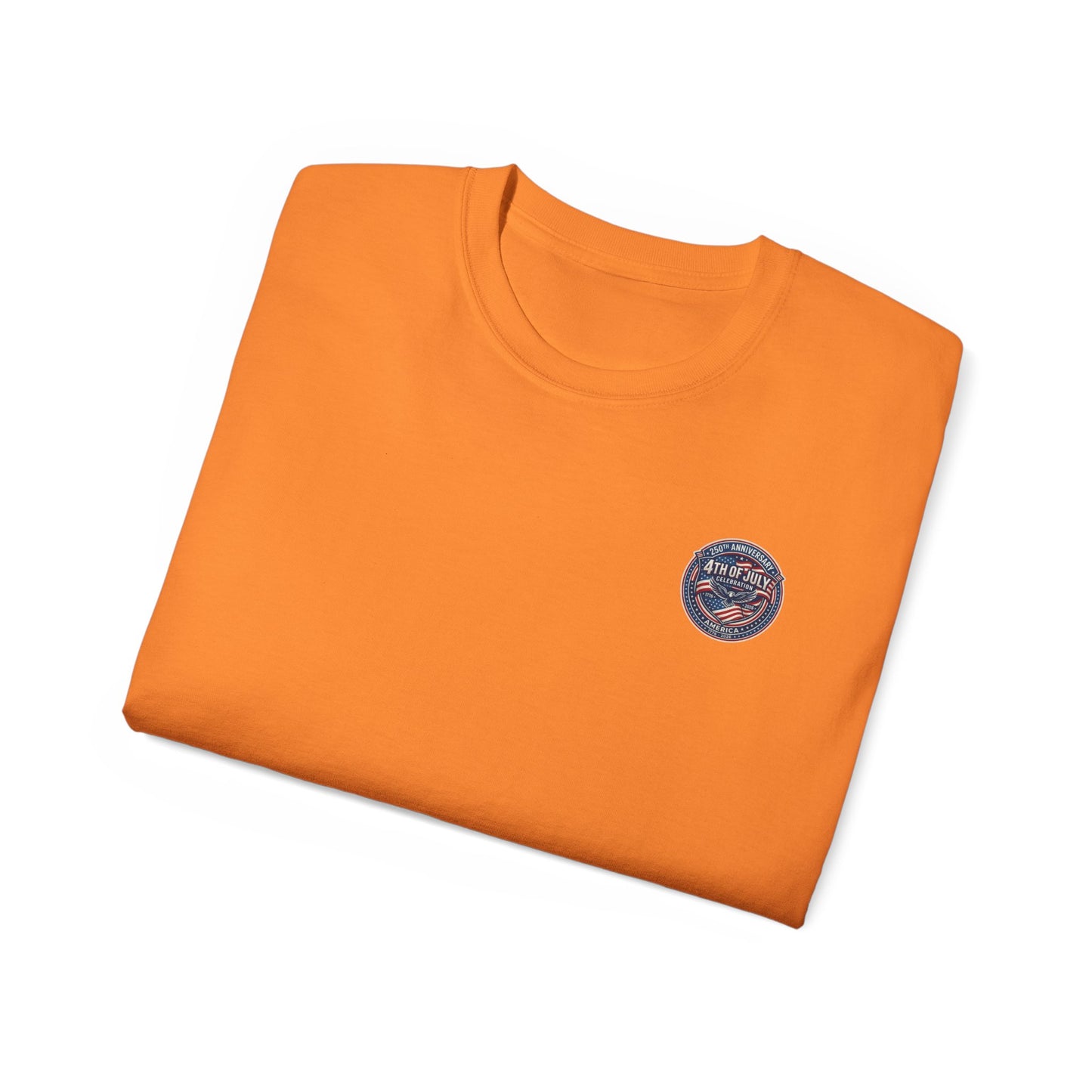4th of July Retro Shield T-Shirt — Patriotic Independence Day Tee