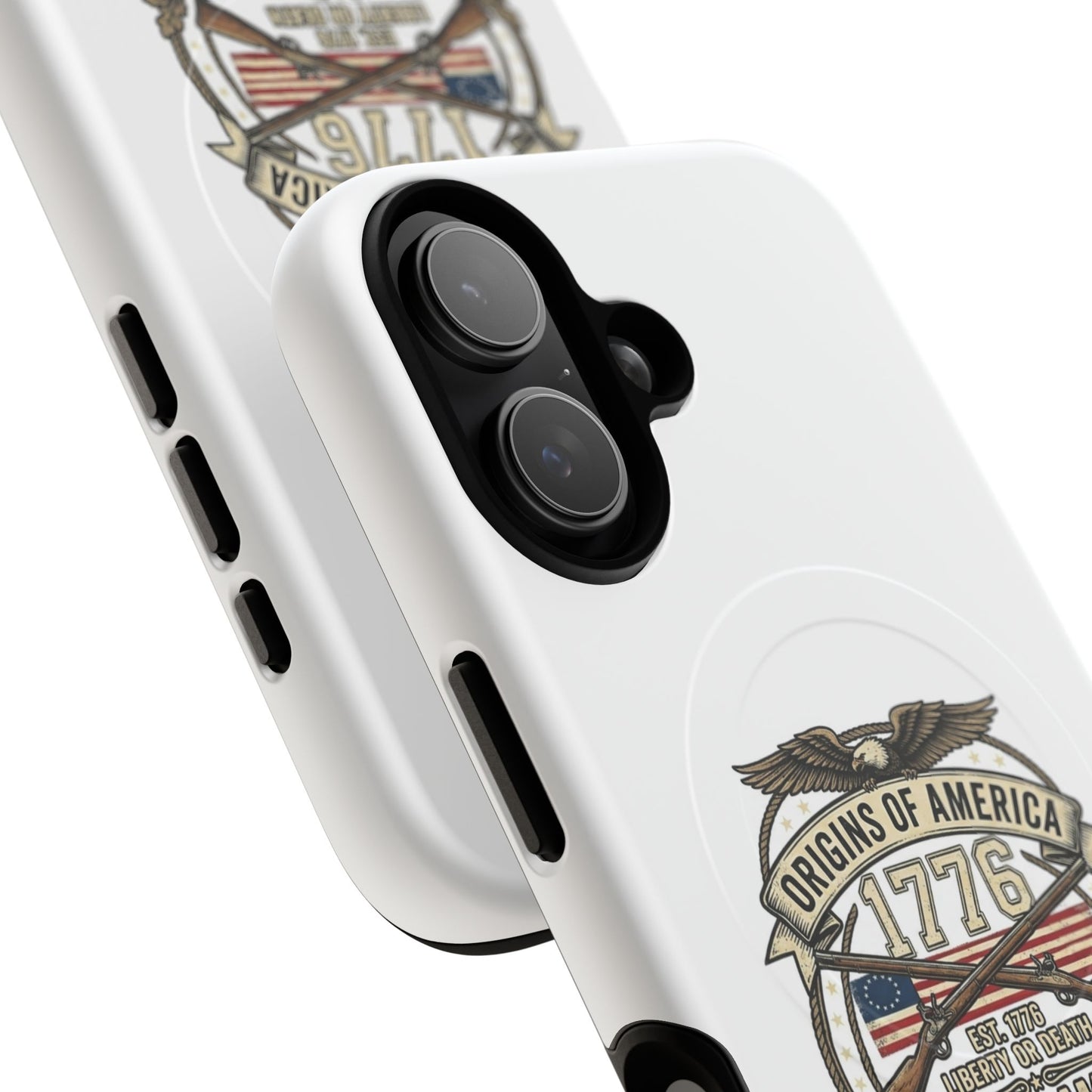 250th Anniversary Patriotic 1776 Magnetic Phone Case — Origins of America 2026 Emblem